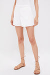 White Hallie Shorts