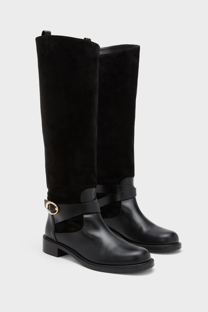 Black Benni Riding Boots