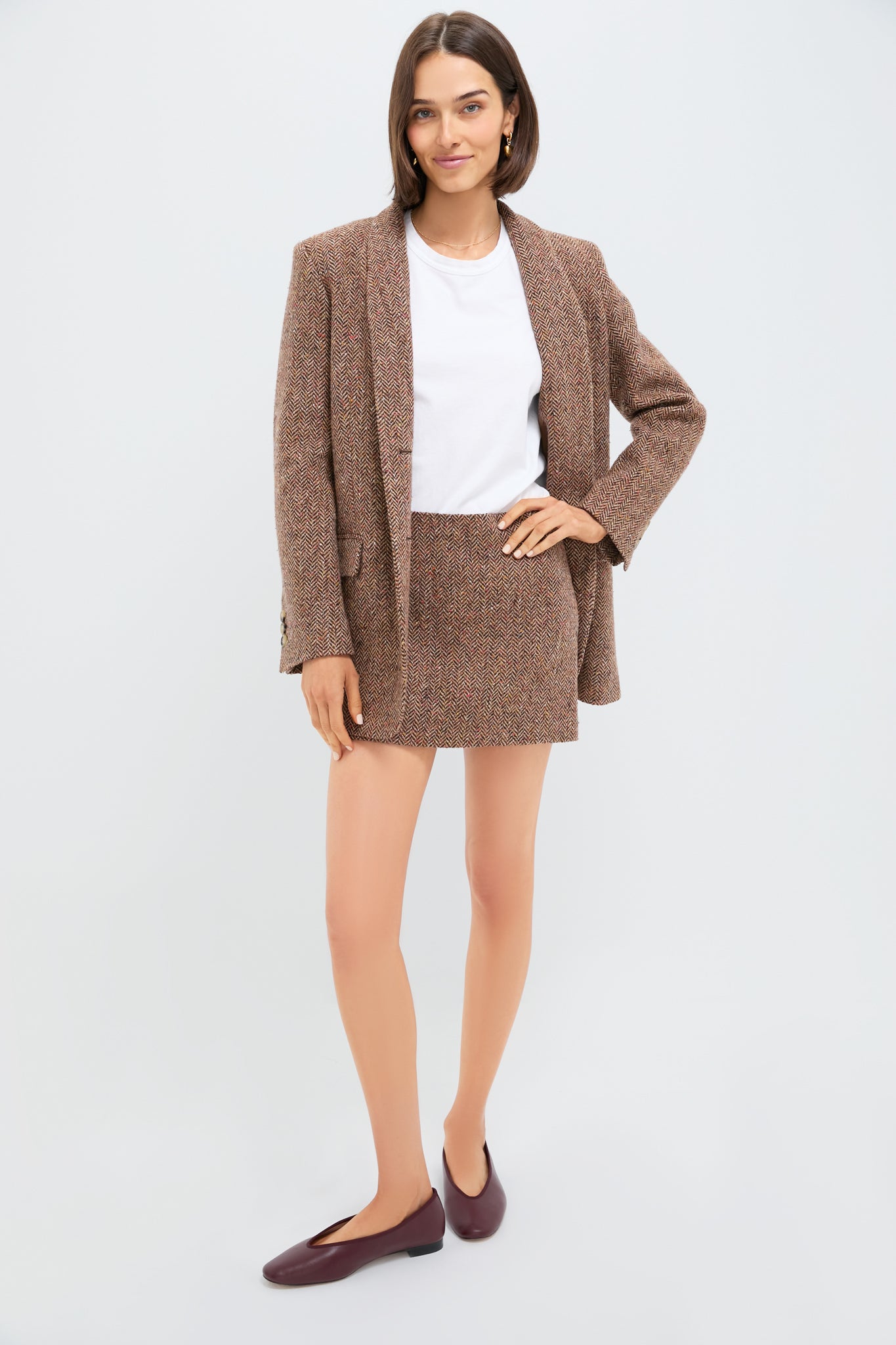 Multicolored Tolmia Mini Skirt