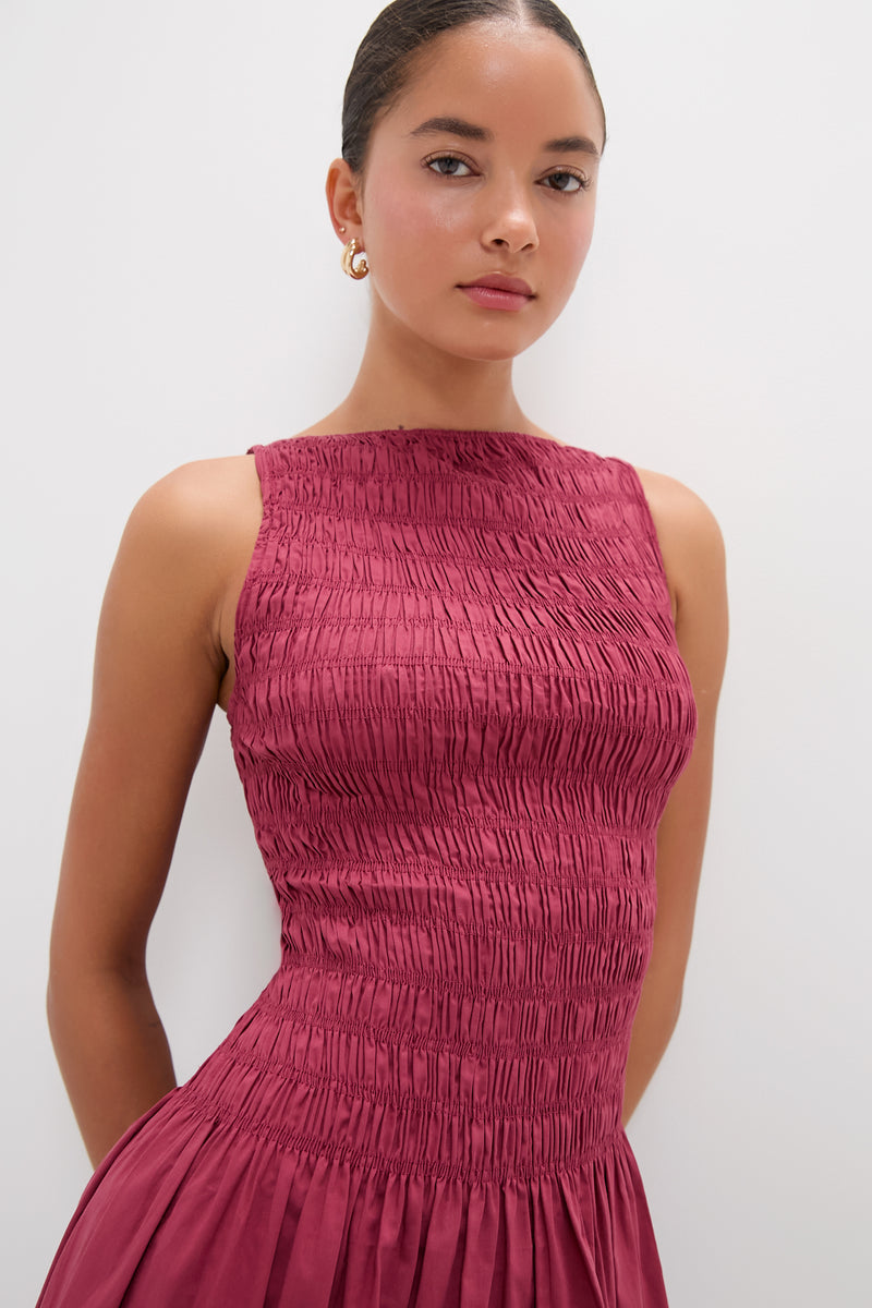 Rhubarb Margot Midi Dress