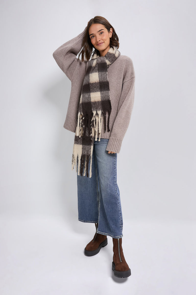 Crafted Indigo High Rise Wide Leg Crop