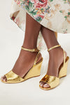 Gold Specchio Yves Wedges