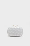 Silver Allison Clutch