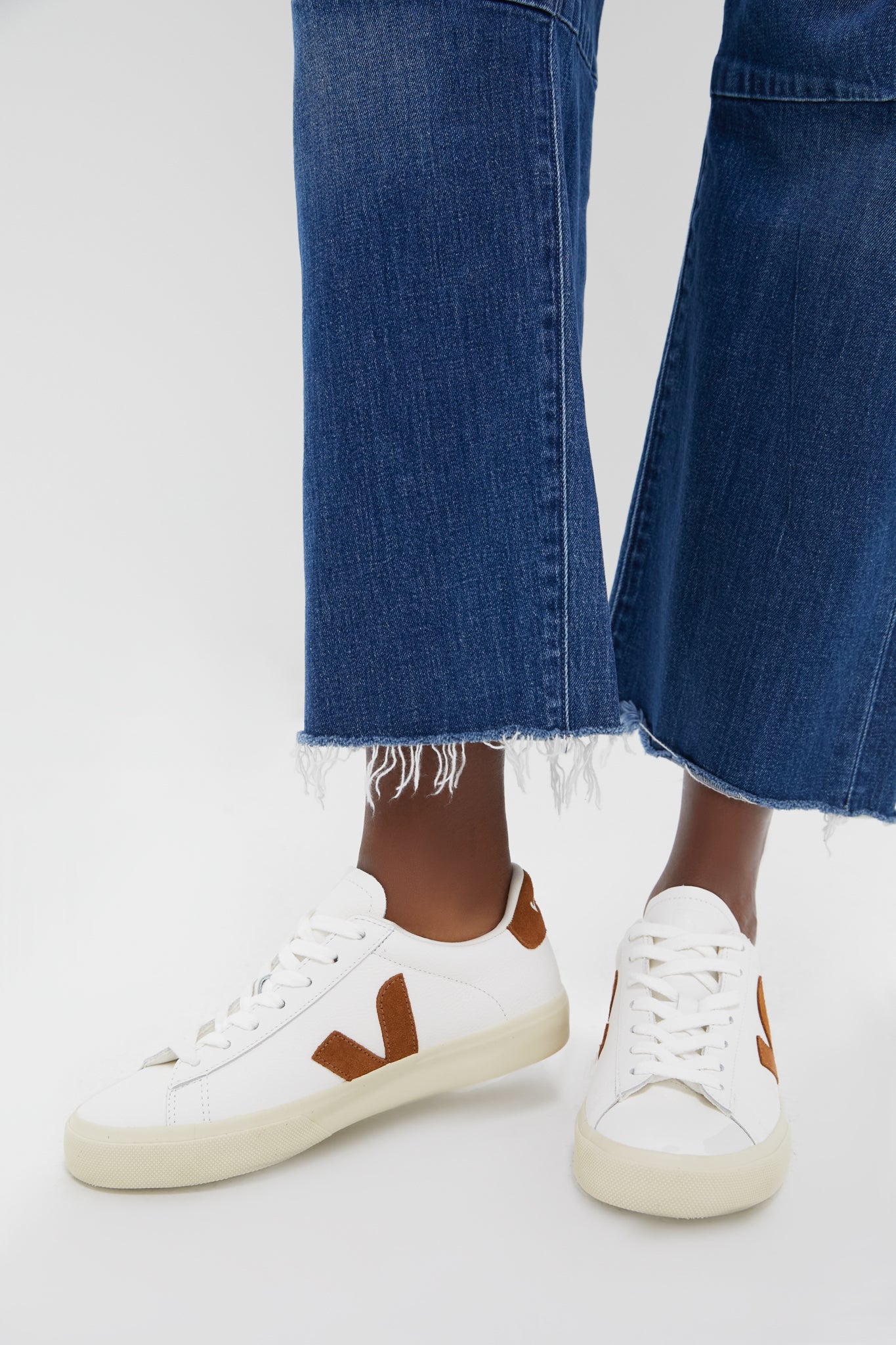 White Cognac Campo Sneakers