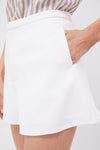 White Hallie Shorts