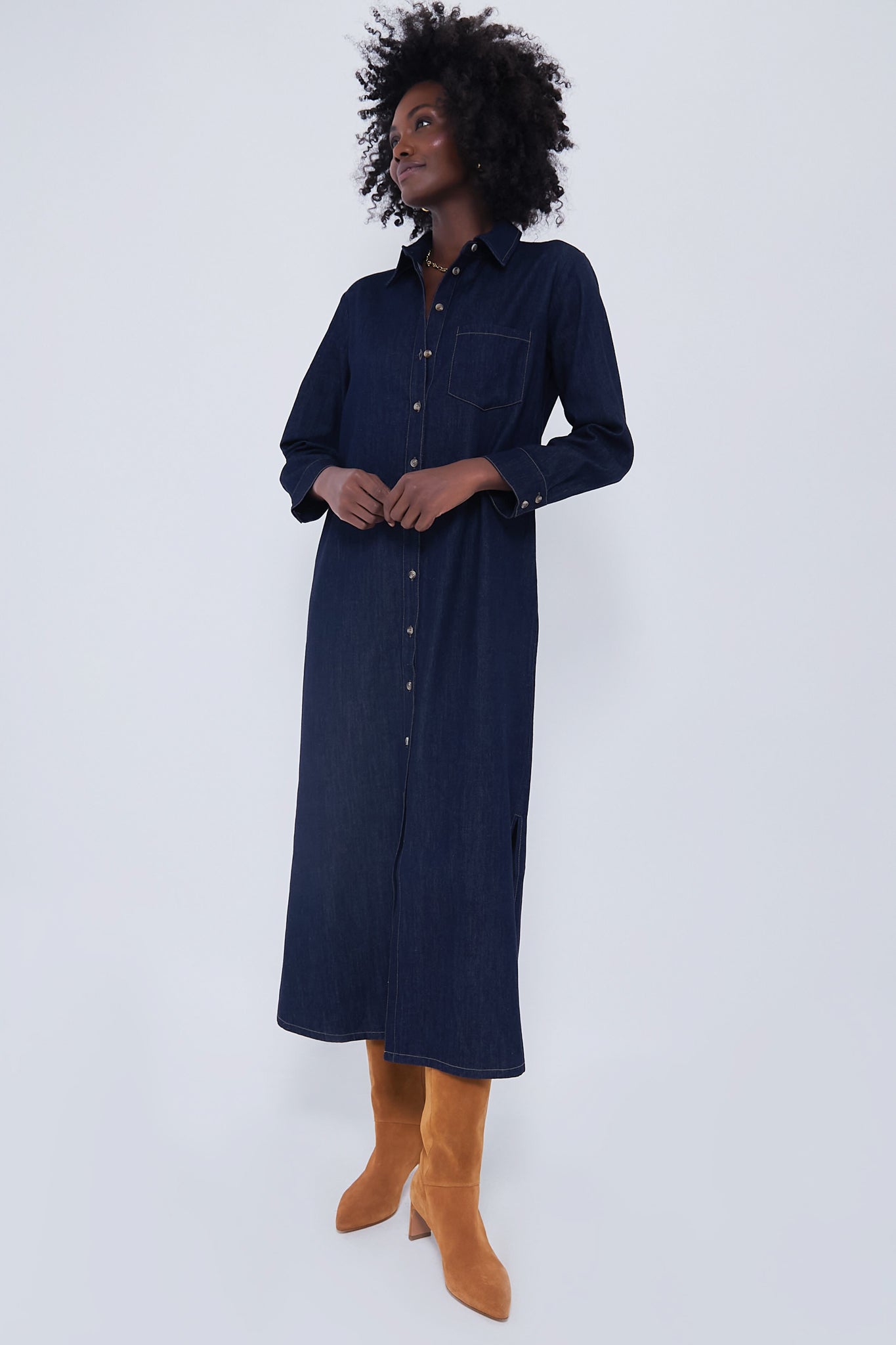 Denim Chessie Dress | Tuckernuck Denim Chessie Dress | Tuckernuck