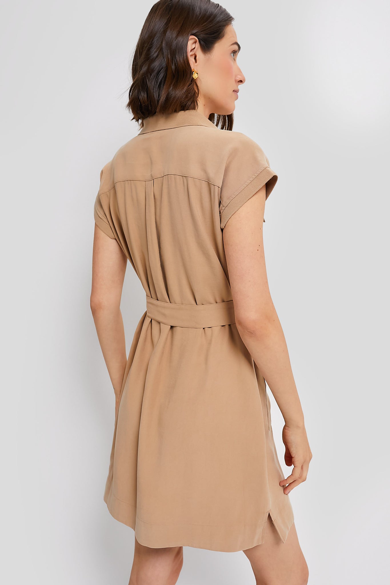 Khaki Hugo Dress | Tuckernuck