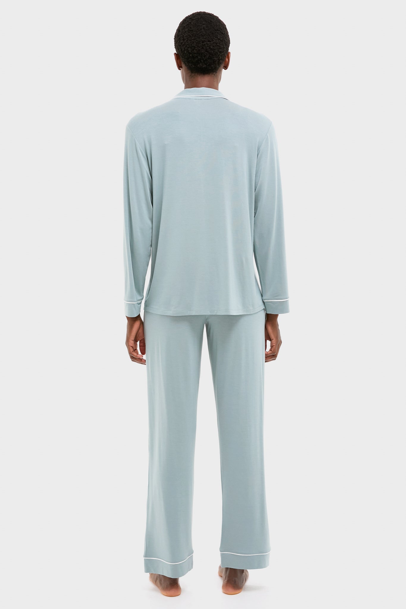 Lead and Ivory Gisele Long PJ Set