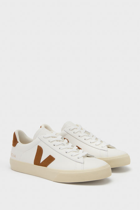 White Cognac Campo Sneakers