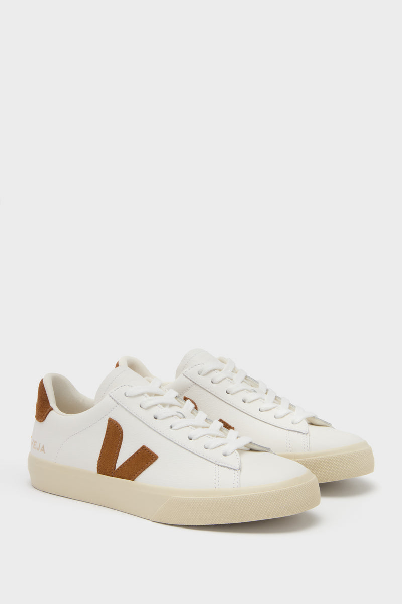 White Cognac Campo Sneakers