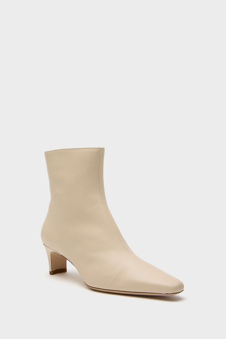 Cream Wally Ankle Boot
