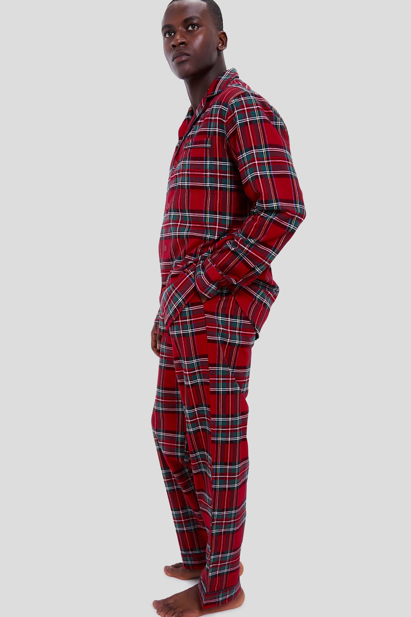 Mens Imperial Tartan Pajama Set