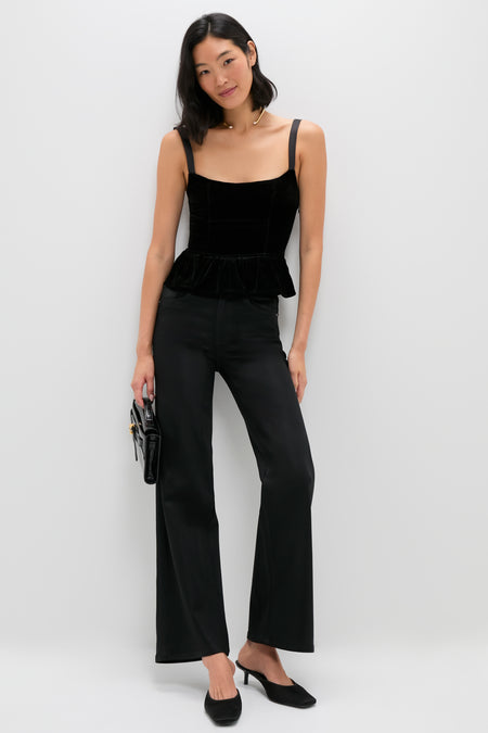 Gold Molten Snow Torque Statement Necklace