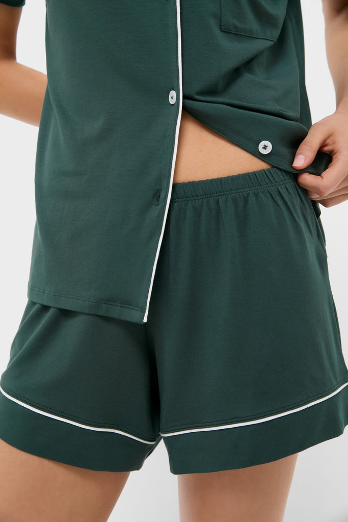 Pine and Ivory Gisele Relaxed Short PJ Set