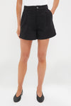 Black Wells Chino Shorts
