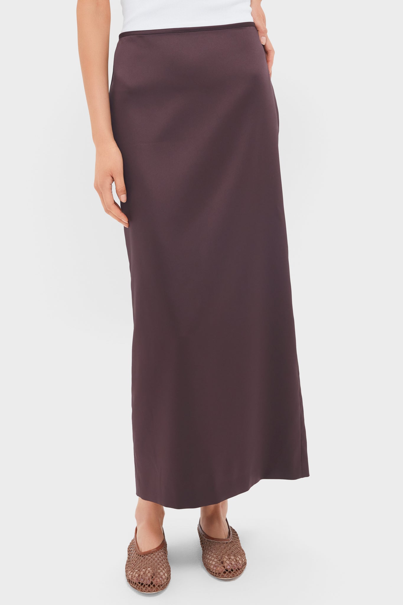 Brun Floriane Midi Skirt