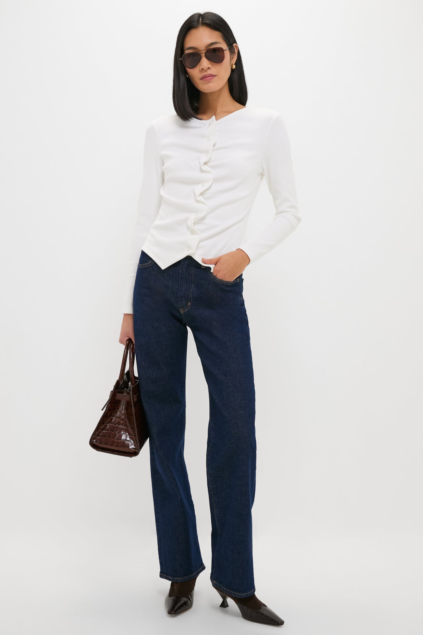 White Jasminah Top