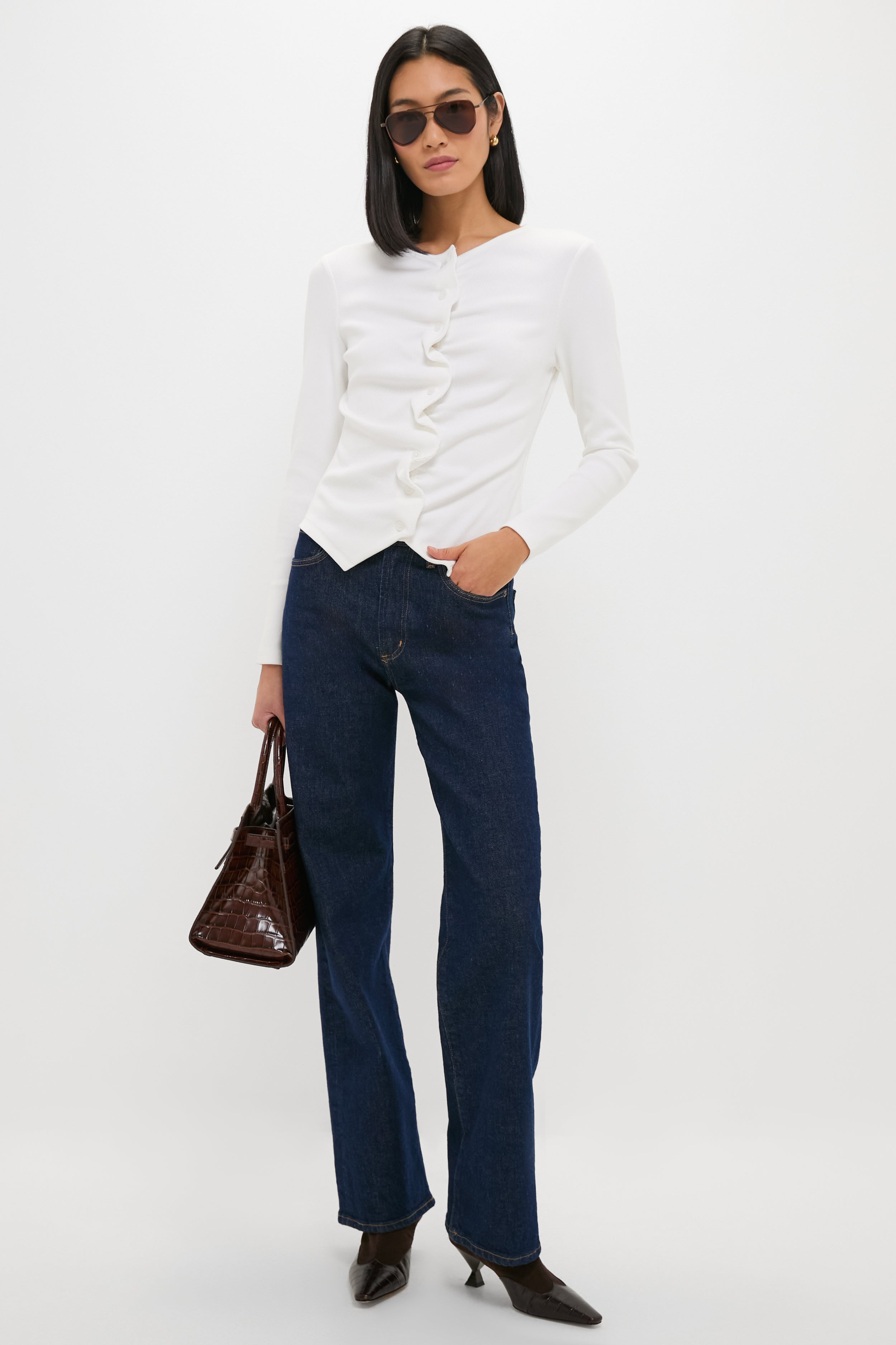 White Jasminah Top