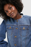 Denim Cropped Stella Jacket
