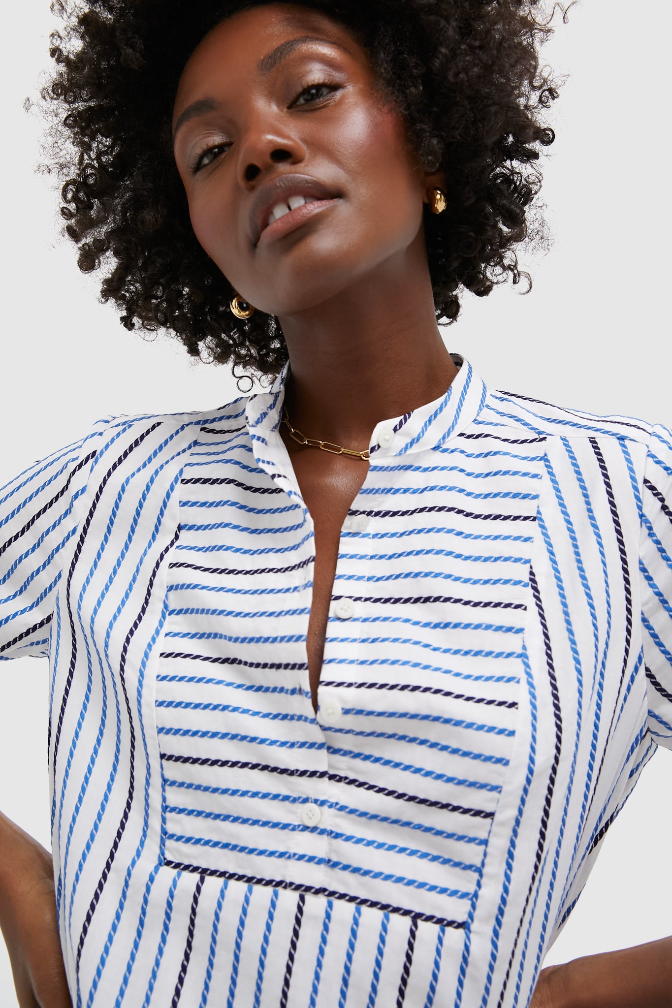 Tuckernuck High Tide Jacquard Stripe Rory Dress Jacquard Rope Stripe / XXL Tuckernuck High Tide Jacquard Stripe Rory Dress Jacquard Rope Stripe / XXL