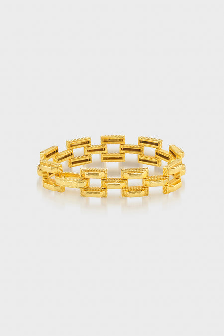 Pathway Petite Link Bracelet in Gold