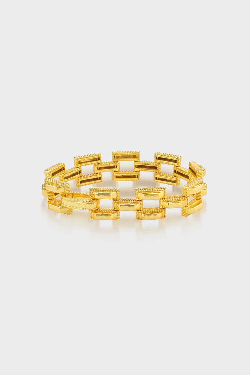 Pathway Petite Link Bracelet in Gold