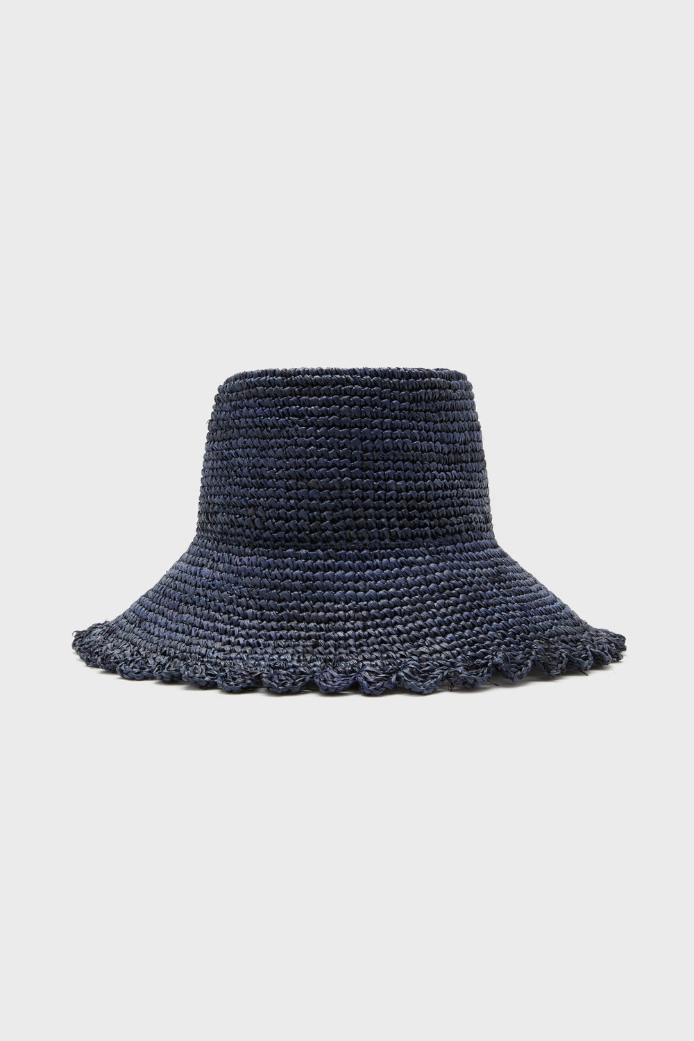 Navy Lacey Hat