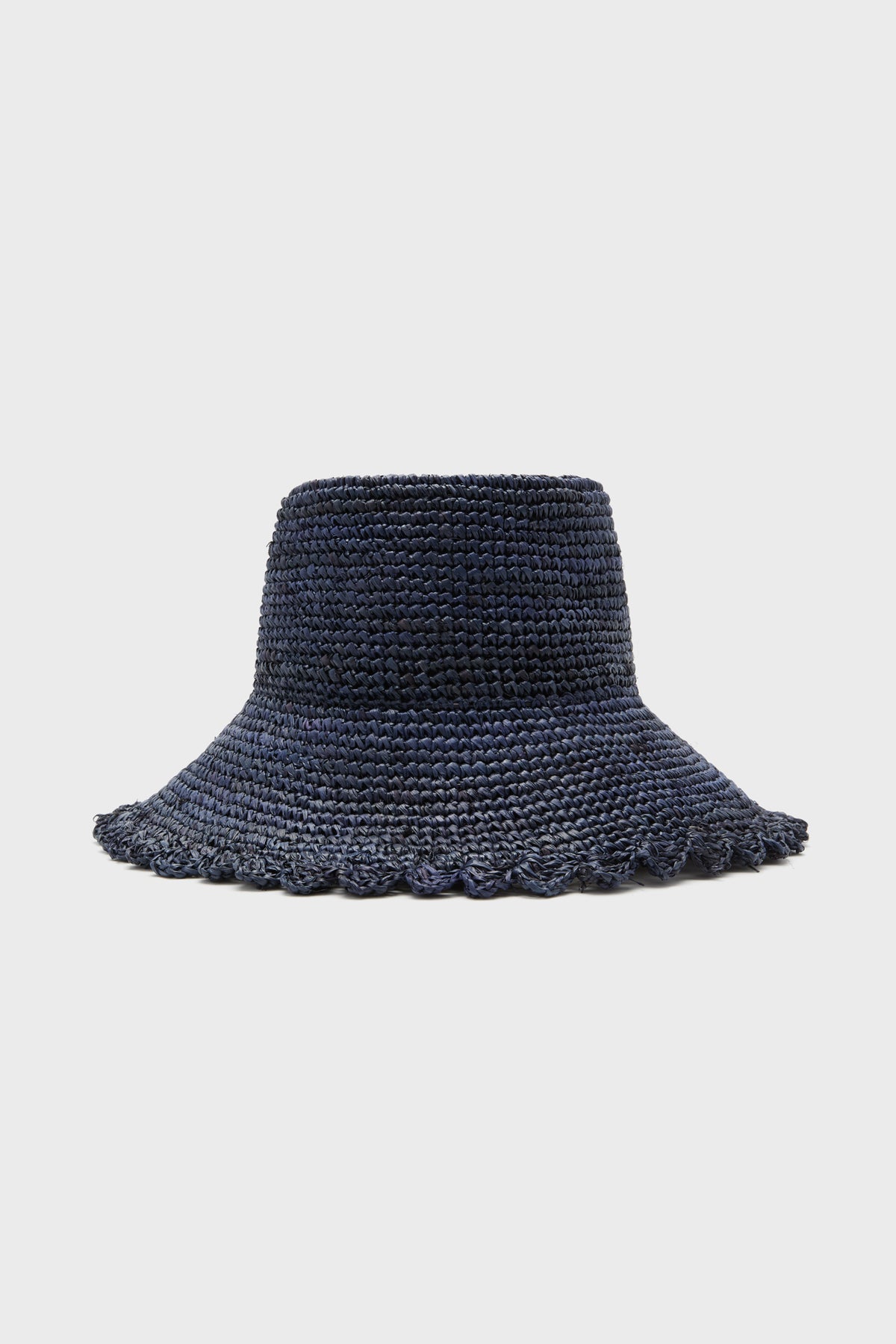 Navy Lacey Hat