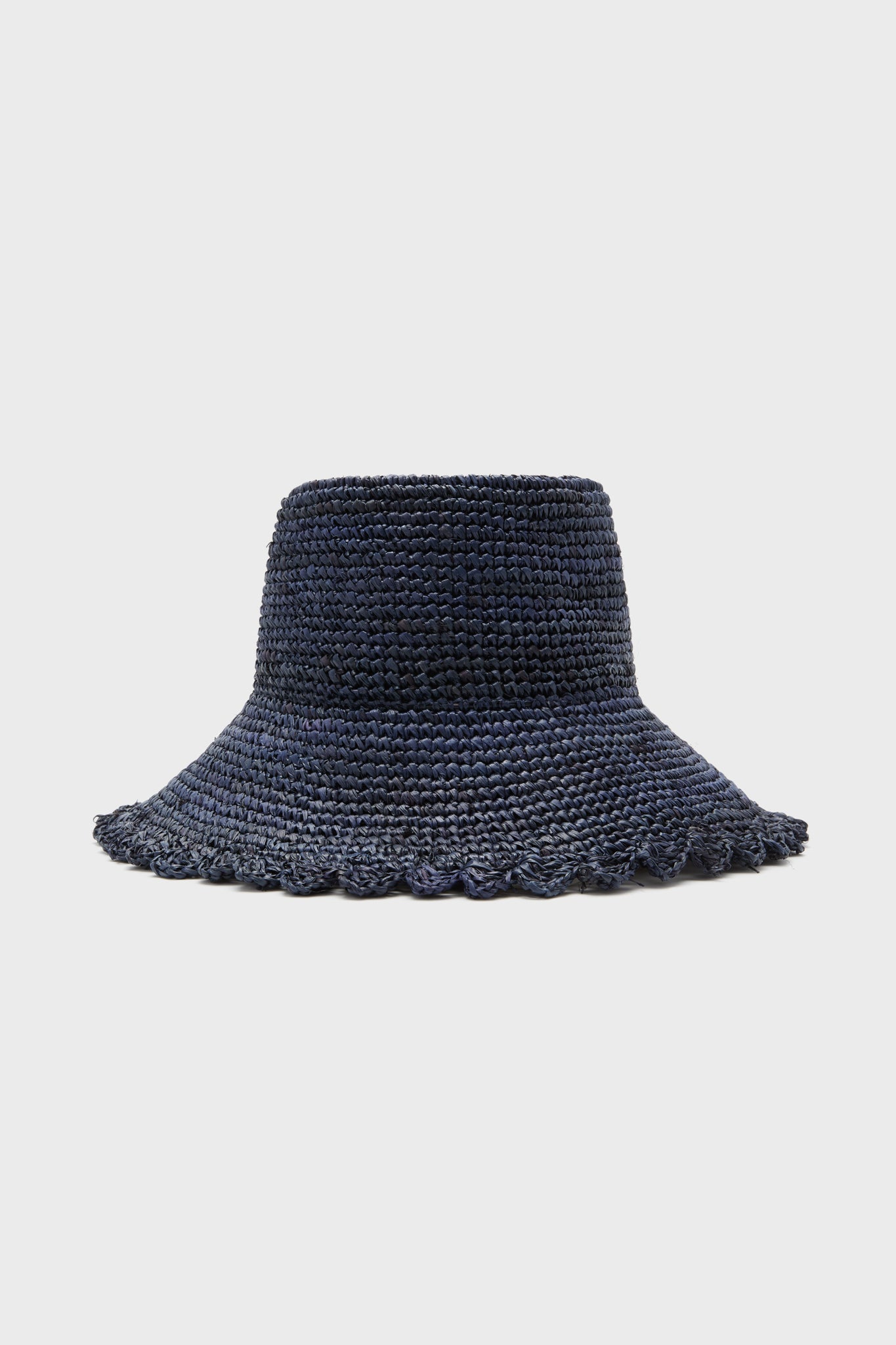 Navy Lacey Hat