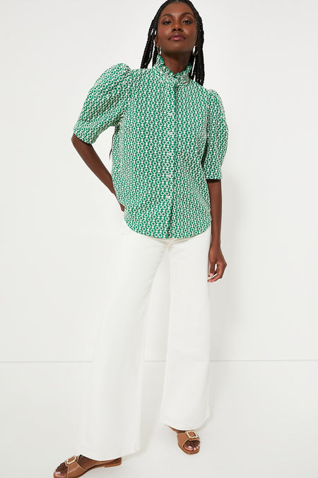 Greenbriar Eyelet Alicia Blouse