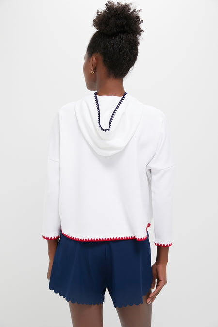 Cropped Americana Eden Sweatshirt