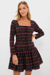 Baroque Tartan Bubble Liza Dress