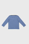Navy Twin Stripe Parker Polo