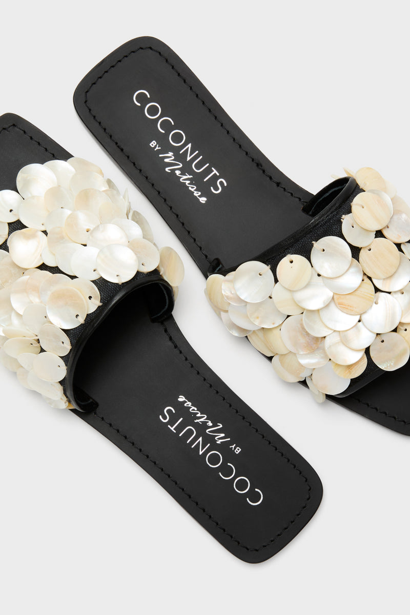 Black Waverly Sandals