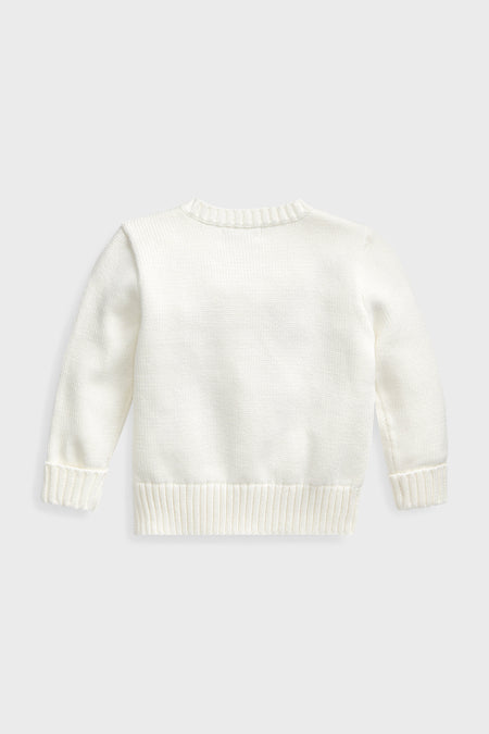 Baby Polo Bear Cotton Sweater