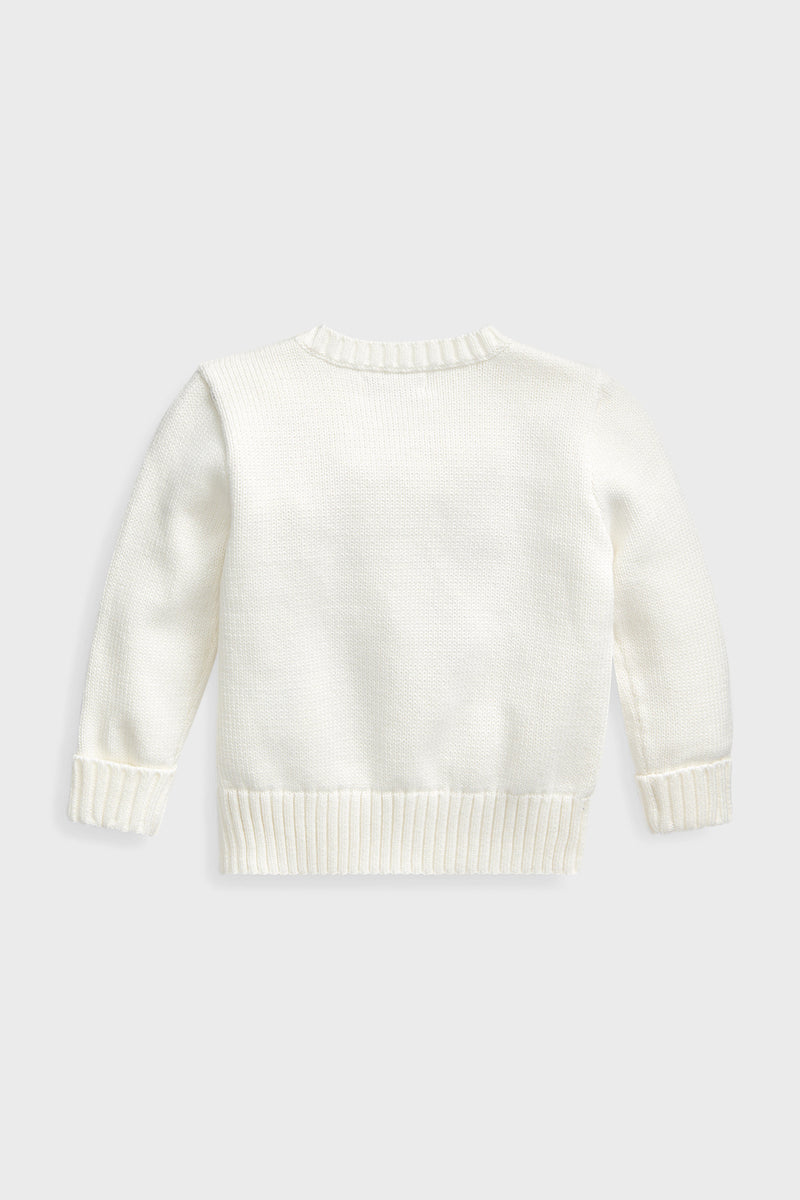 Baby Polo Bear Cotton Sweater