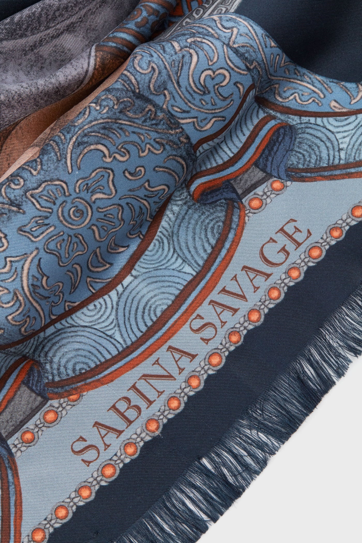 The Storm Steel Song Deer Large 135 cm Scarf