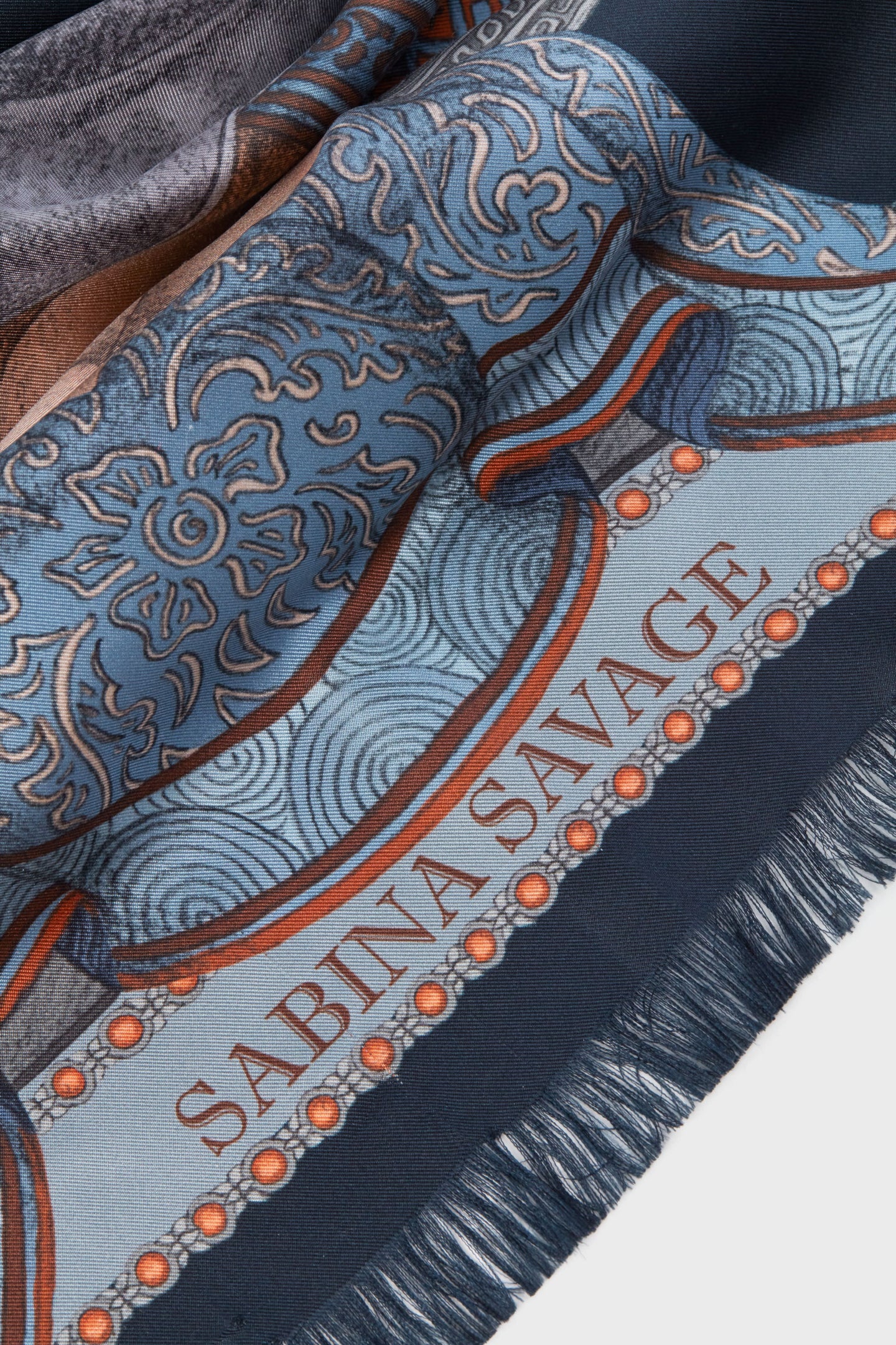 The Storm Steel Song Deer Large 135 cm Scarf