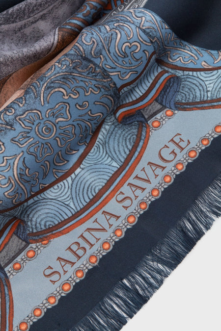 The Storm Steel Song Deer Large 135 cm Scarf