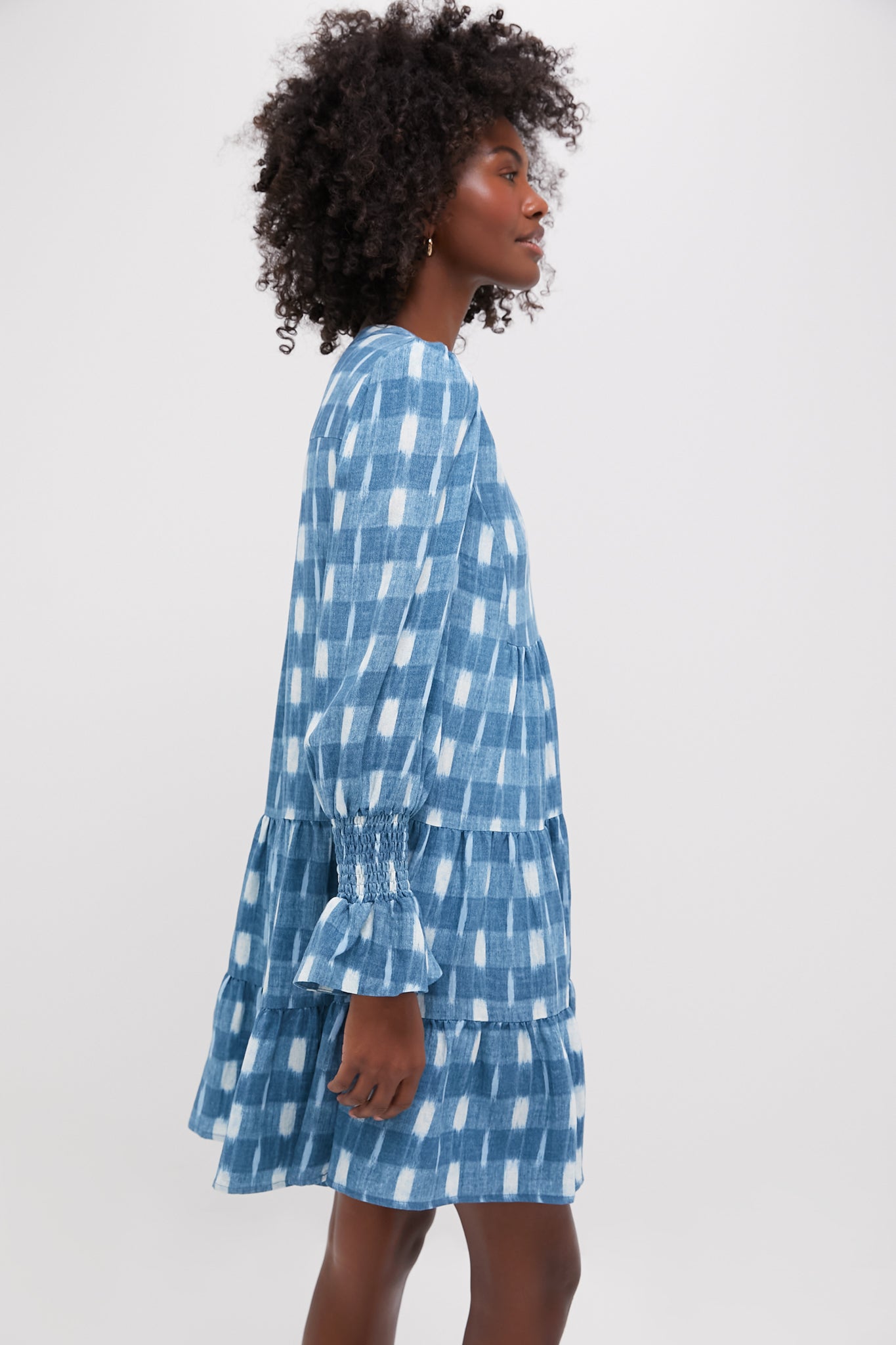 Blue Ikat Kenzo Dress