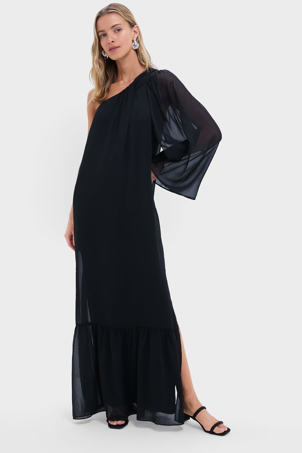 pomander place black dress Pomander Place Black Crepe Samantha Dress Black / L