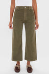 Sequoia Penny Crop High Rise Wide Leg