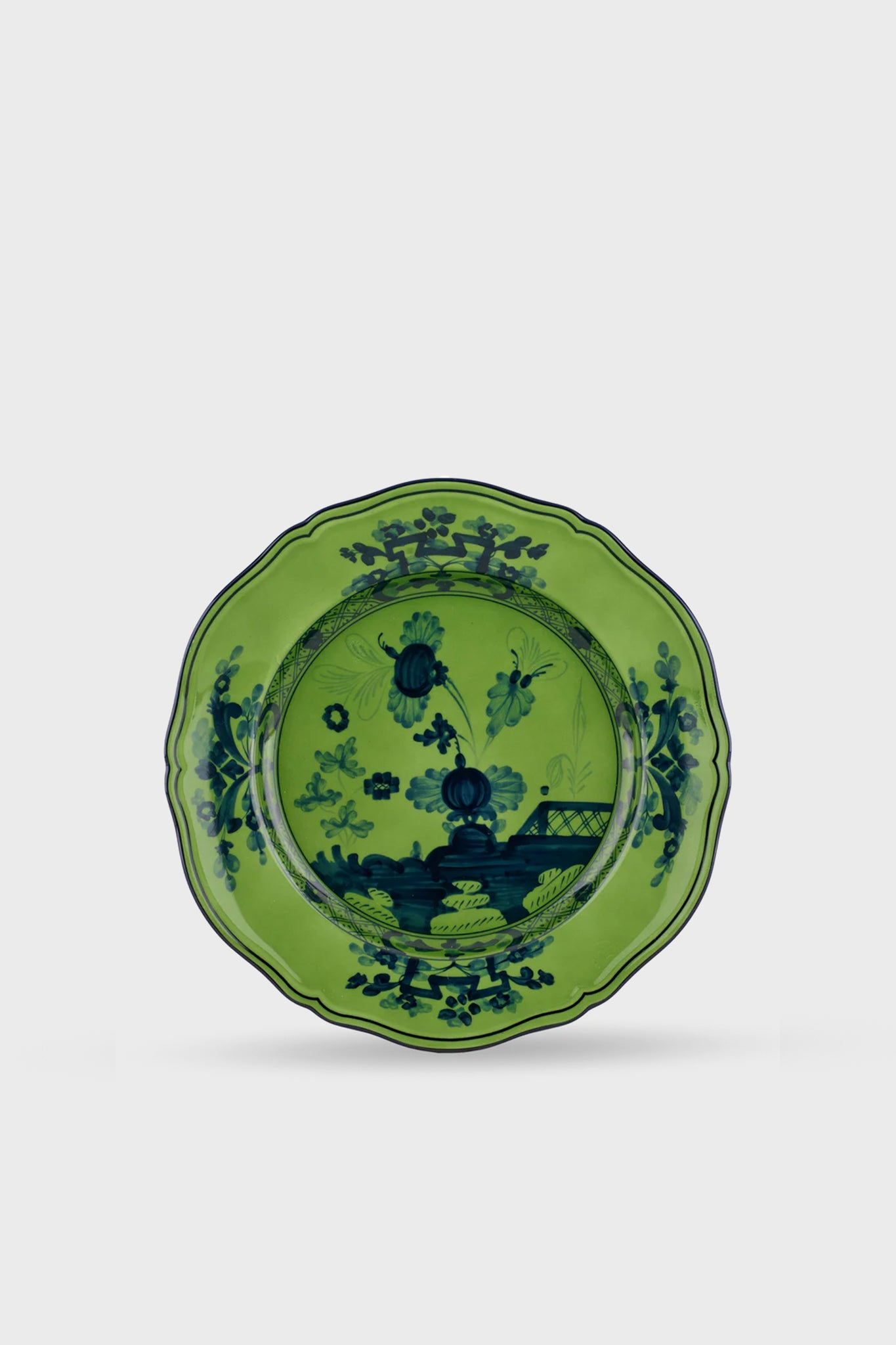 Oriente Italiano Malachite Salad Plate | Ginori 1735