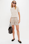 Khaki Wells Chino Shorts