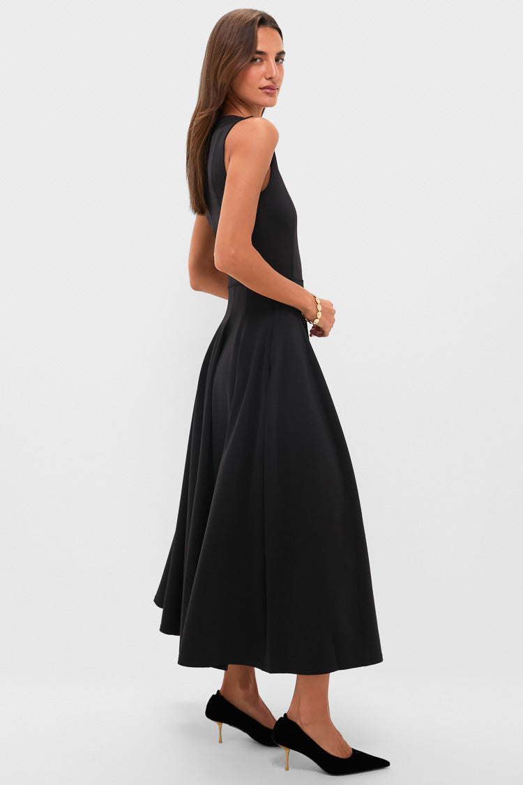 Noir Miri U-Neck Sleeveless Dress