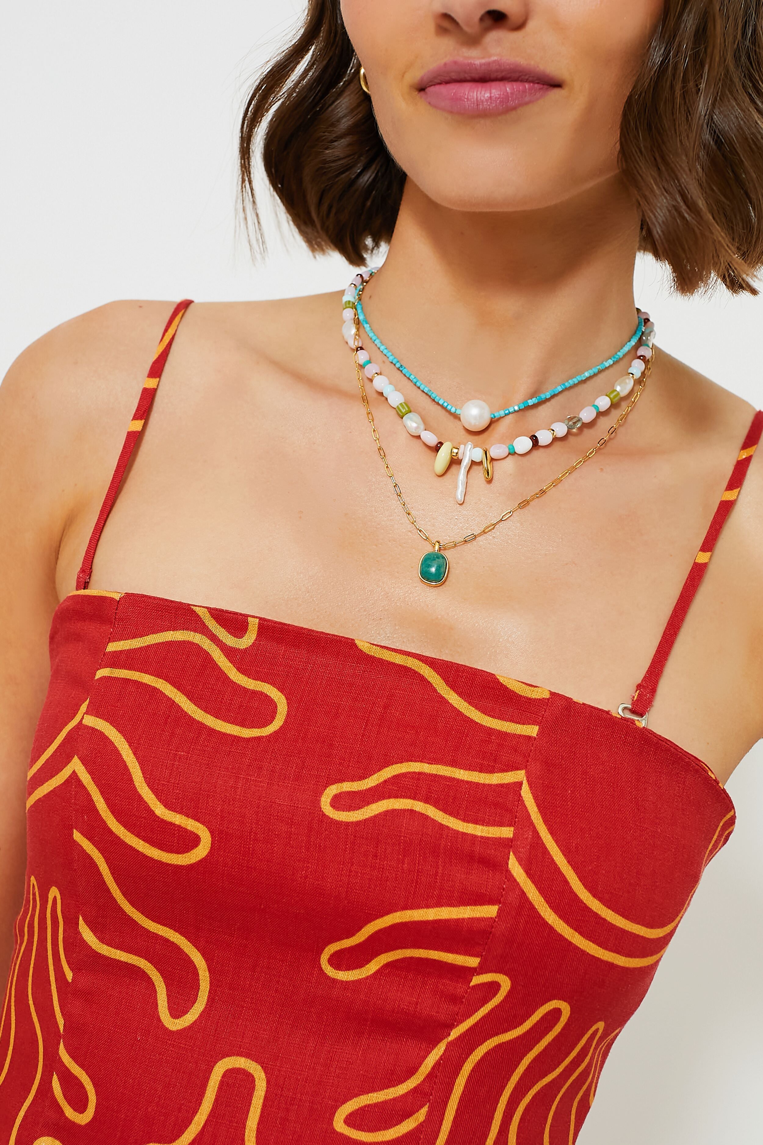 Pink Sands Off Shore Necklace
