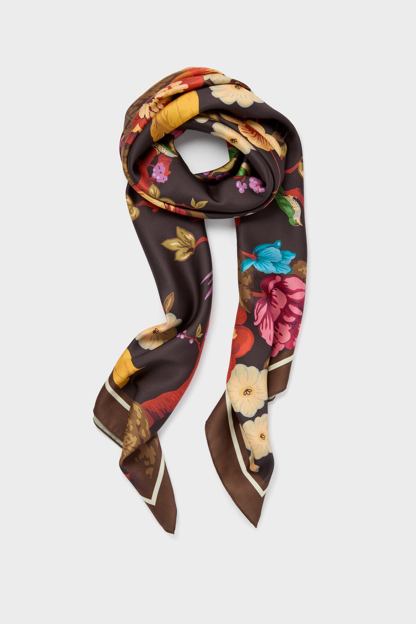 Baroque Floral Large Scarf