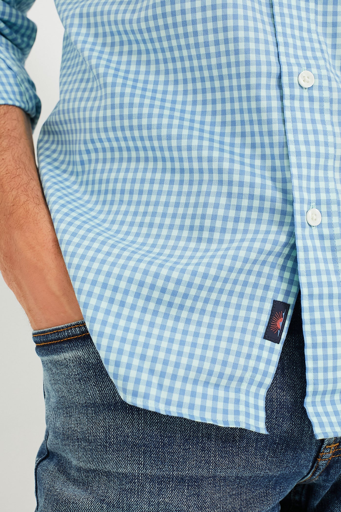 Seabreeze Gingham Movement Shirt