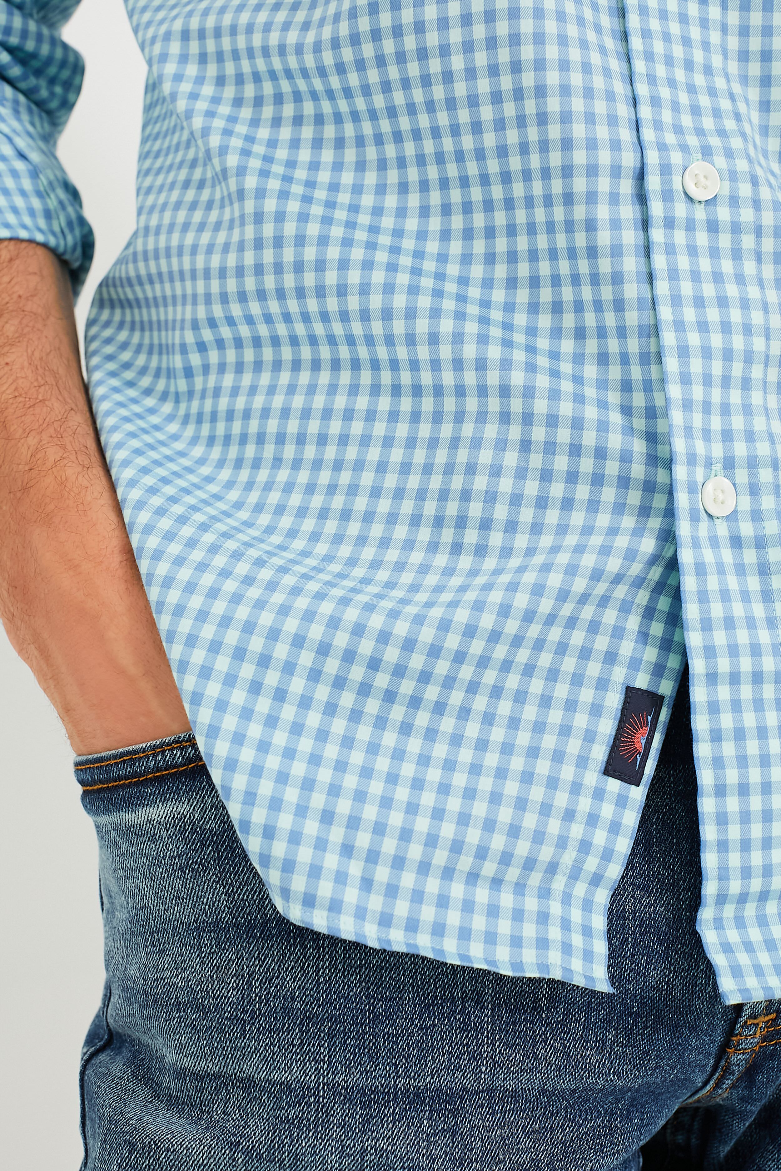 Seabreeze Gingham Movement Shirt