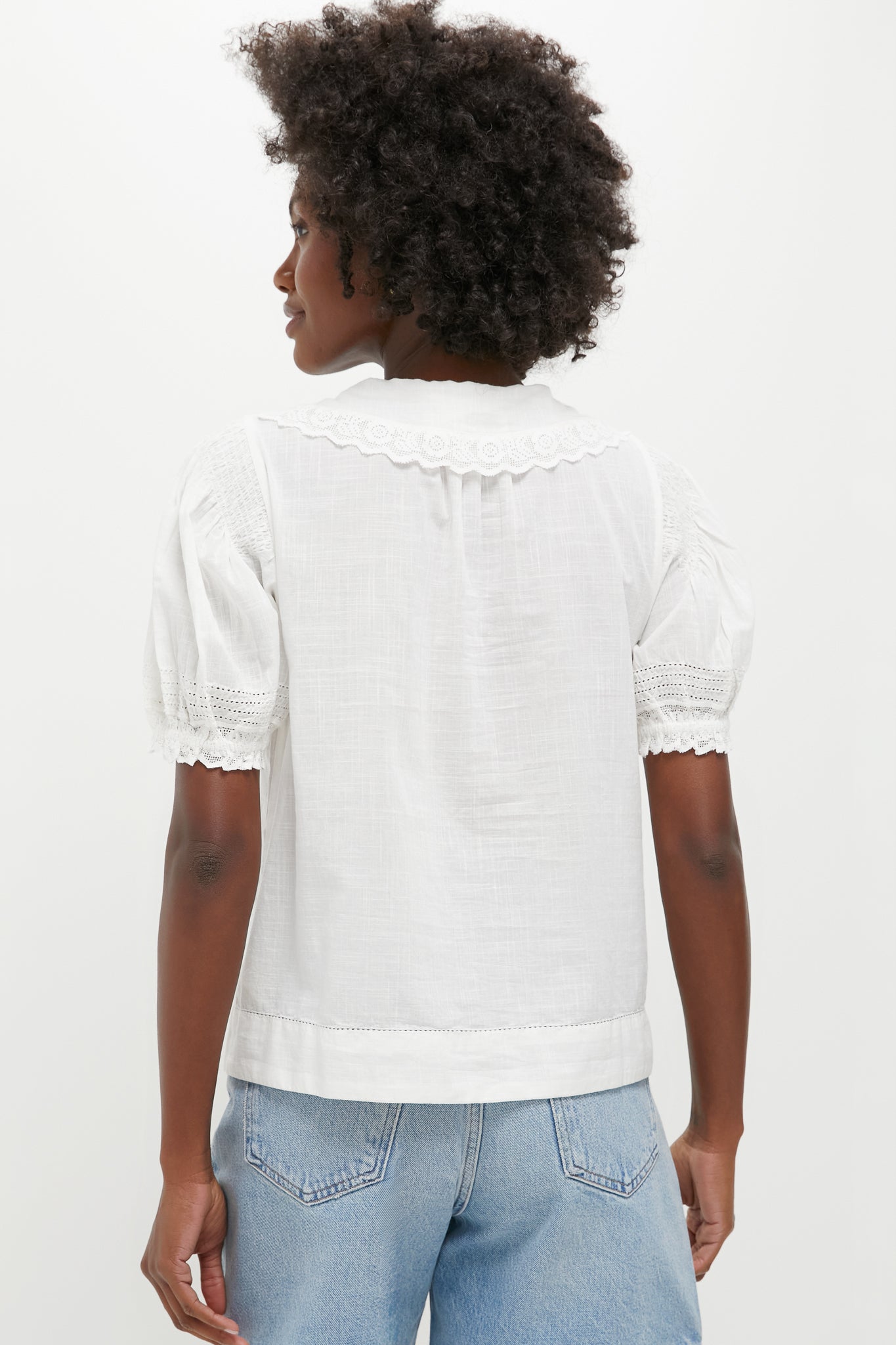 White The Manor Top